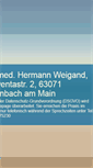 Mobile Screenshot of dr-weigand.de